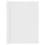 Paravan de balcon, alb, 120 x 600 cm, țesătură oxford GartenMobel Dekor