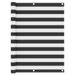 Paravan de balcon, antracit și alb, 120x500 cm, țesătură oxford GartenMobel Dekor