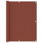 Paravan de balcon, cărămiziu, 120x300 cm, țesătură oxford GartenMobel Dekor