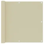 Paravan pentru balcom, crem, 90x300 cm, țesătură oxford GartenMobel Dekor