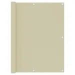 Paravan pentru balcon, crem, 120x600 cm, țesătură oxford GartenMobel Dekor