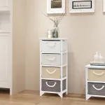 Dulap de depozitare din lemn, 4 sertare GartenMobel Dekor