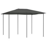 Pavilion, antracit, 3x4x2,6 m, 160 g/m² GartenMobel Dekor