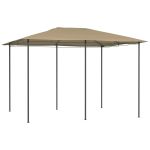 Pavilion, gri taupe, 3x4x2,6 m, 160 g/m² GartenMobel Dekor