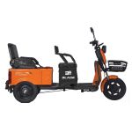 Triciclu electric 2în1 Blade Duo Max 11, 1200W, 60V 20Ah, portocaliu-negru
