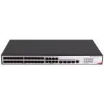 Switch de Agregare Hikvision DS-3E2736-HI-24F8T4X, Smart L2+, 4 x 10G SFP+, 24 x SFP, Capacitate 216 Gbps SafetyGuard Surveillance