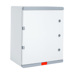 Cutie distributie IP67 din ABS gri, usa mata, placa metalica, 400x500x180 mm PD405018 SafetyGuard Surveillance