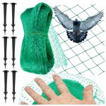 Plasa anti pasari pentru pomi fructiferi si vita de vie, ochiuri 15x15 mm, polipropilena, 2x5 m, verde Household NewTrend