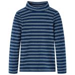 Tricou cu mâneci lungi pentru copii, bleumarin, 128 GartenMobel Dekor