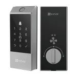 Yala inteligenta cu amprenta, multiple metode de deblocare, Wi-Fi, verificare status inchidere - EZVIZ CS-DL04(WBCP,M) SafetyGuard Surveillance