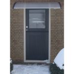 Copertină Argintiu Plastic GartenMobel Dekor