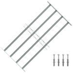 Grilaj de siguranță pentru ferestre cu 4 bare transversale 700-1050 mm GartenMobel Dekor
