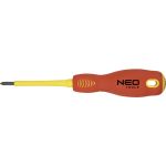 Surubelnita cruce Pozidriv 1000V VDE PZ1x80 mm Neo Tools 04-062 HardWork ToolsRange