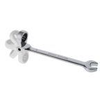 Cheie combinata cu clichet cap flexibil 19mm FLEX CR-V TMP Top Master Pro 231927 HardWork ToolsRange