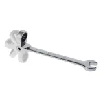 Cheie combinata cu clichet cap flexibil 9mm FLEX CR-V TMP Top Master Pro 231929 HardWork ToolsRange