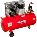 Compresor aer pe curea 100l 2.2kW 320l/min 2pistoane RD-AC18 Raider Power Tools 120118 HardWork ToolsRange