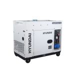 Generator de curent monofazat cu motor diesel Hyundai DHY-8600SE-LRS HardWork ToolsRange
