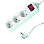 Prelungitor 3 prize 5.0mx1.5mm cu intrerupator Makalon 700754 HardWork ToolsRange