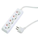 Prelungitor 4 prize 1.5mx1.5mm fara intrerupator Makalon 700755 HardWork ToolsRange