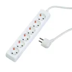 Prelungitor 6 prize 1.5mx1.5mm fara intrerupator Makalon 700764 HardWork ToolsRange