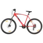 Bicicletă montană, 21 viteze, roată 29 inci, cadru 53 cm, roșu GartenMobel Dekor