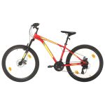 Bicicletă montană cu 21 viteze, roată 27,5 inci, roșu, 38 cm GartenMobel Dekor