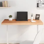 Blat de masă 100x50x4 cm dreptunghiular, lemn masiv de fag GartenMobel Dekor