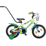 Bicicleta Copii Polar 2024 Dino - 14 Inch, Verde Ultimate FactoryBikes