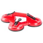 Ventuză triplă pentru sticlă Strend Pro CUP-182, 100 kg, ABS