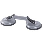 Ventuză dublă pentru sticlă Strend Pro CUP-785, aluminiu, 80 kg