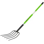 Furcă din oțel 4T cu coadă din fibră de sticlă 1500 mm, Micul Fermier