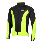 Jacheta Ciclism Force X68 cu Maneci Lungi, XS, Negru/Fluo - Reambalat Ultimate FactoryBikes