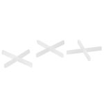 Set cruciulite distantiere 1 mm Strend Pro pentru faianta si gresie, 200 buc