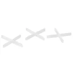 Set cruciulite distantiere 1 mm Strend Pro pentru faianta si gresie, 200 buc