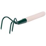 Kyprițor de sol Fed FED 006/0250 cu 3 dinți și mâner din lemn