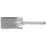Lopățică pentru cărbune S531MG zincată, 38,5 cm, Strend Pro