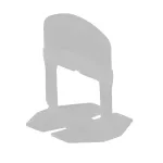 Distantier L pentru nivelare gresie/faianta Strend Pro, 2 mm, 100 buc