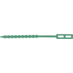 Legături din plastic pentru plante Garden HG6171-A, 80 buc, 120 mm, verzi