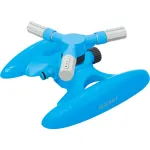 Aspersor rotativ Aquacraft 260230 cu 3 brațe, bază stabilă