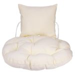 Pernă pentru scaun de grădină JAKARTA, bumbac, latte