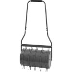 Tăvălug aerator pentru gazon Garden GS001, 59 cm, metal, cu țepi