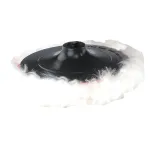 Burete de lustruire Worcraft CP12-180 din lână de oaie pentru metal