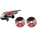 Polizor unghiular Worcraft AG08-115P 710W, 115 mm, M14, cu 2 discuri