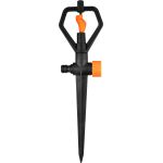 Aspersor rotativ 360° Strend Pro cu țepuș, model fluture, rază 6 m