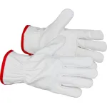 Mănuși de iarnă din piele Strend Pro Flavus Winter, căptușite, mărimea 10/XL