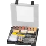 Kit reparatie parchet si suprafete din lemn Strend Pro 8150, cu 11 cearuri