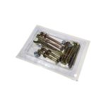 Set șuruburi pentru masă LEQ Svendborg, 90x90x72 cm, pentru masă din lemn