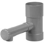 Colector apă de ploaie Strend Pro pentru burlan 80 mm, cu supapă