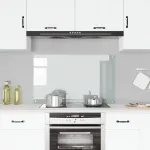 Panou antistropi bucătărie transparent 100x60cm sticlă securiz. GartenMobel Dekor