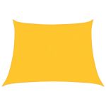 Pânză parasolar, galben, 4/5x3 m, HDPE, 160 g/m², trapez GartenMobel Dekor